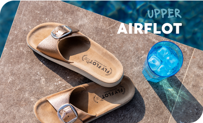 Fly Flot Fresh Woman – Pantofole Donna Traspiranti, Blu, Taglia 39, Tomaia In Rete Elastica E Soletta Pelle Antishock